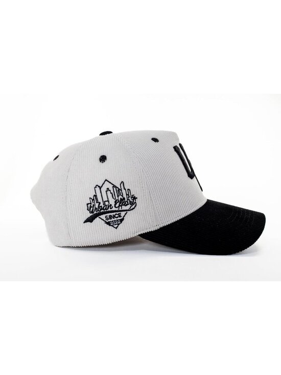 Unisex Grey White Vintage Trucker Hat Baseball Snapback Closure Cap for Outdoors